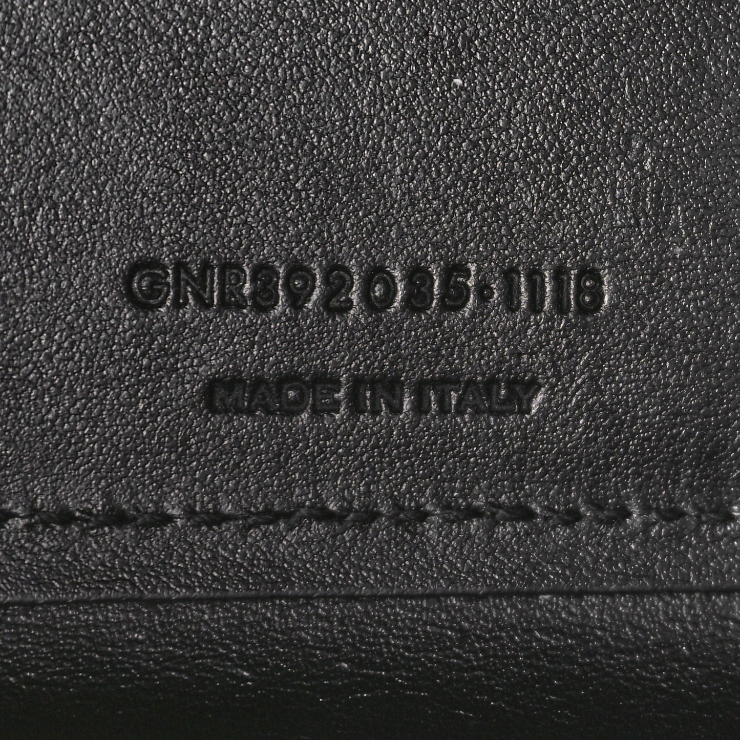 Calfskin Crocodile Embossed Nano Sac De Jour Black