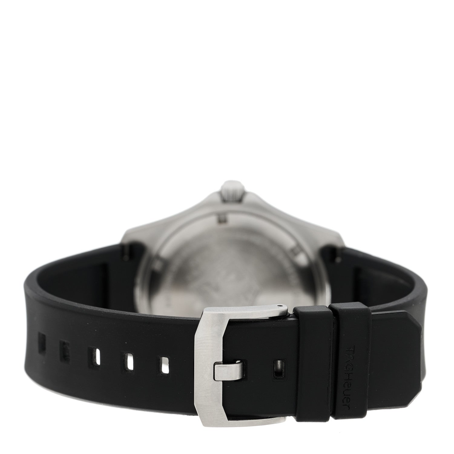 Tag Heuer Stainless Steel Rubber 39mm Professional Quartz Watch Black WK1110-0 3 of 4
