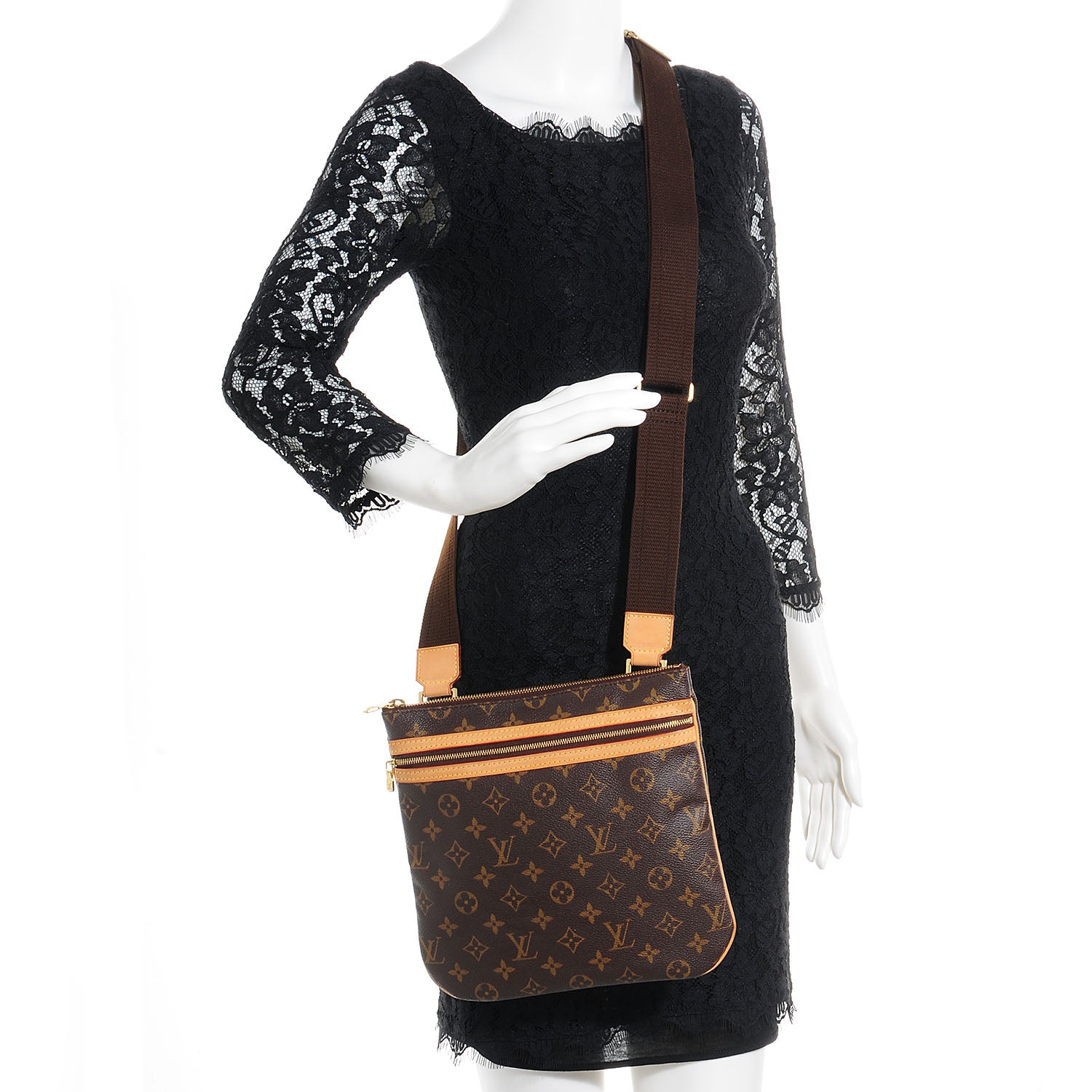 Louis Vuitton Monogram Bosphore Pochette 2 of 7