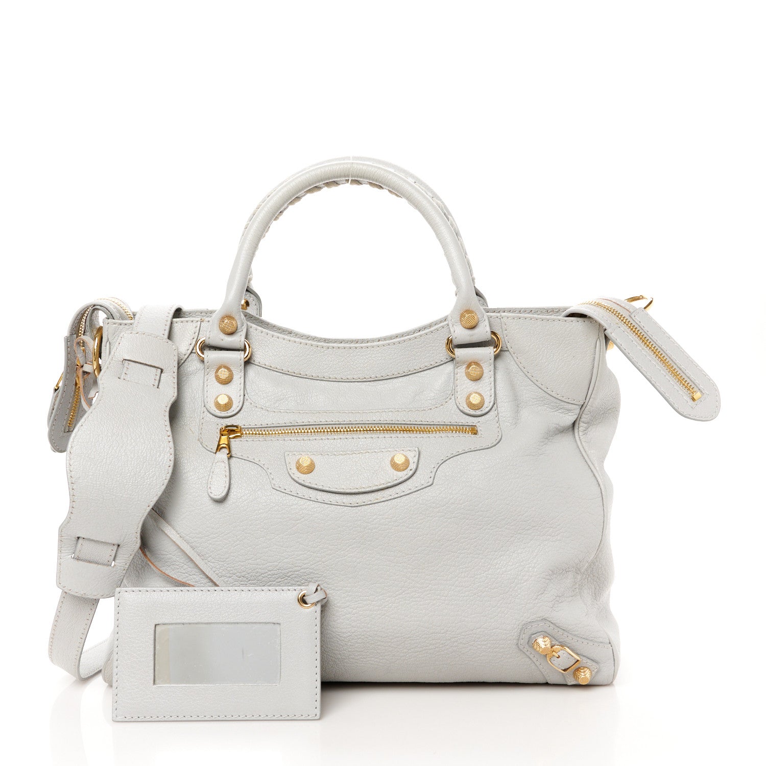 Balenciaga Chevre Giant 12 Gold Hardware Hamilton Velo Gris Ciment 3 of 11
