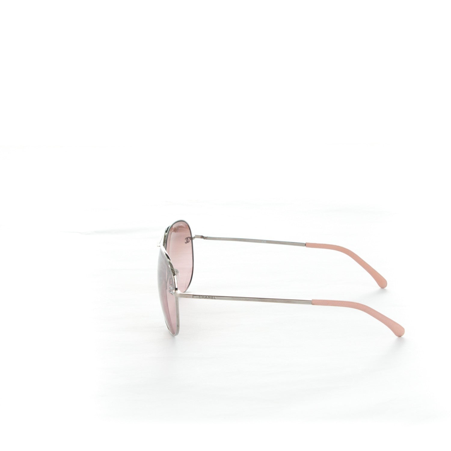 Chanel CC Aviator Sunglasses 4189-T-Q Pink 2 of 6