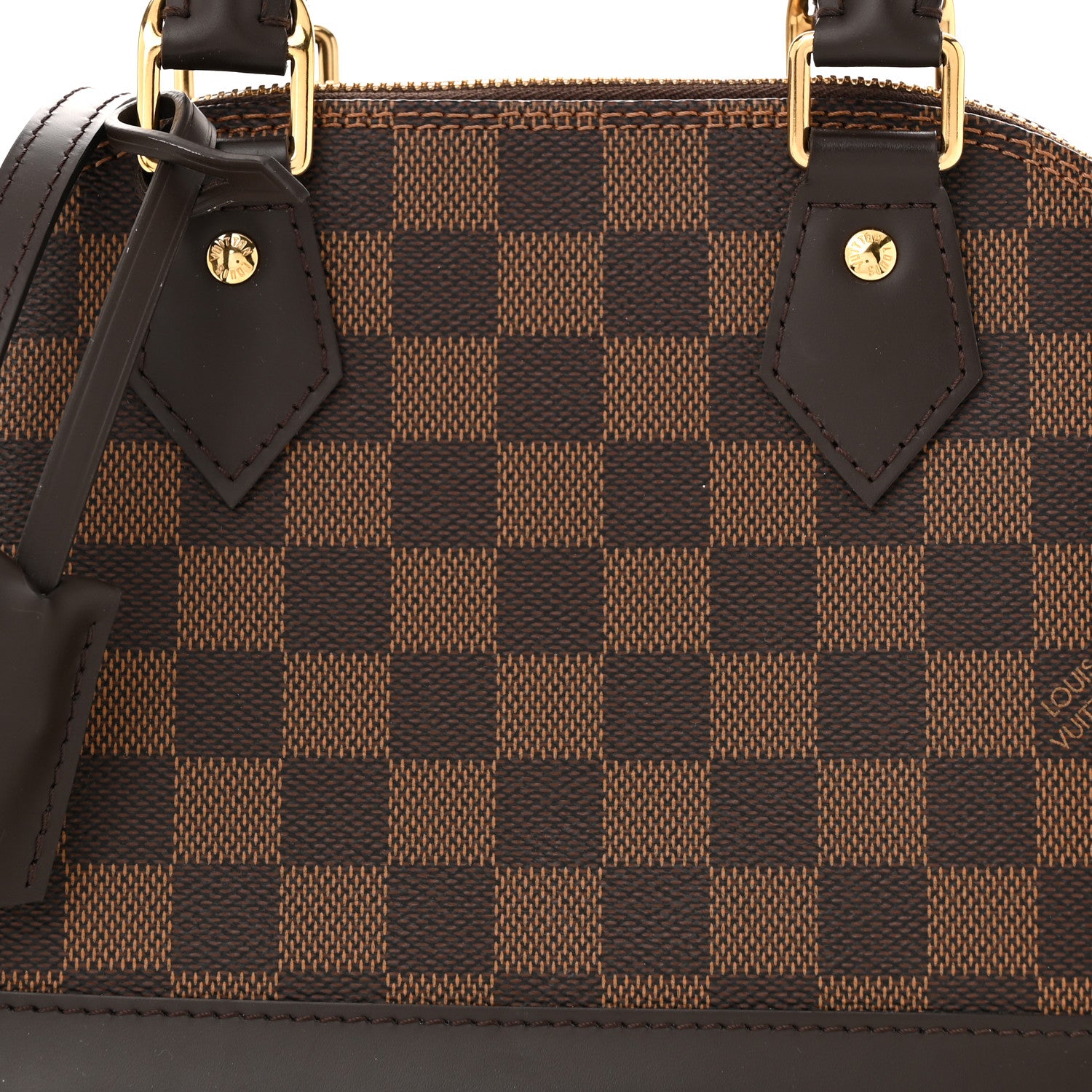 Louis Vuitton Damier Ebene Alma BB 7 of 9