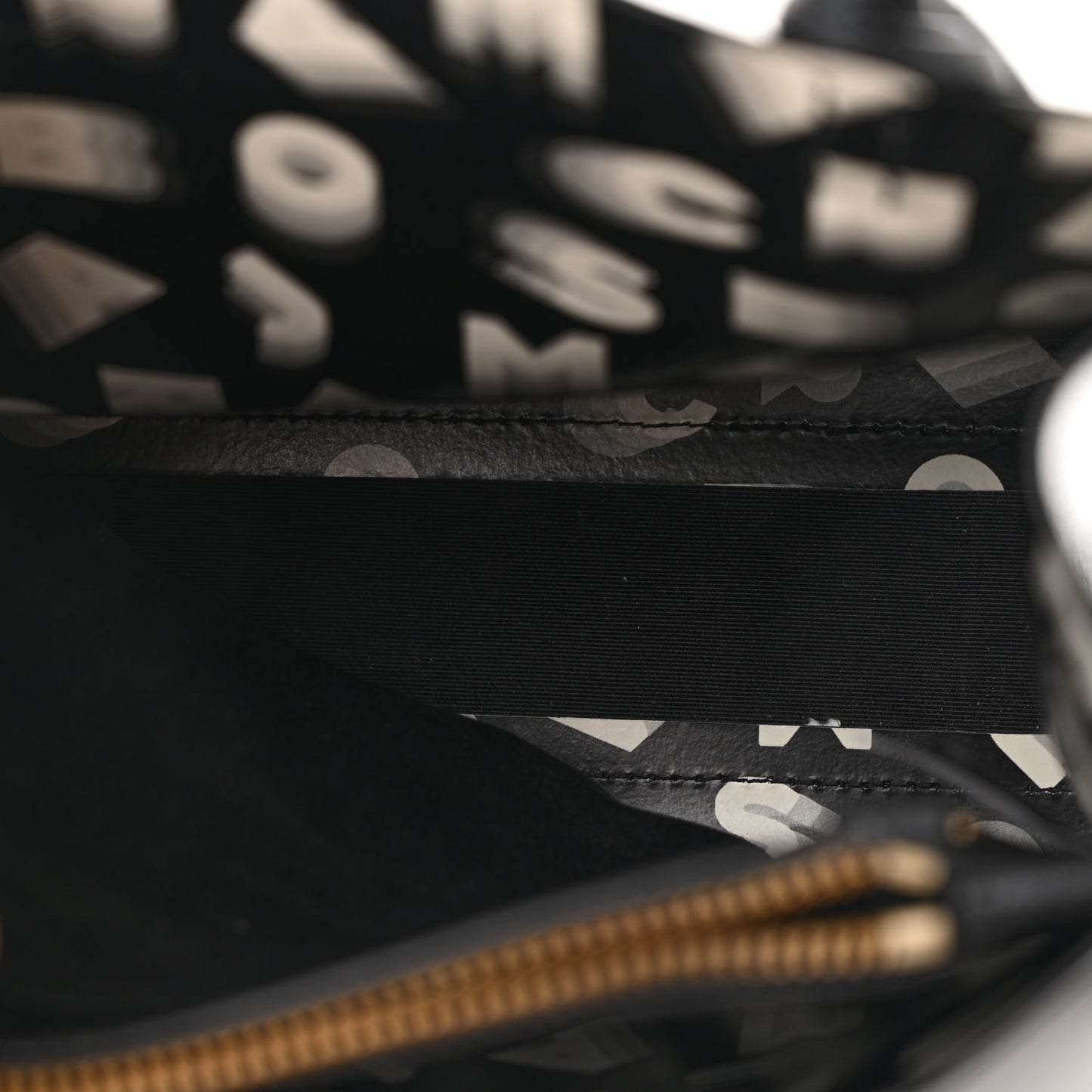 Calfskin Mini Grind Tote Bag Black