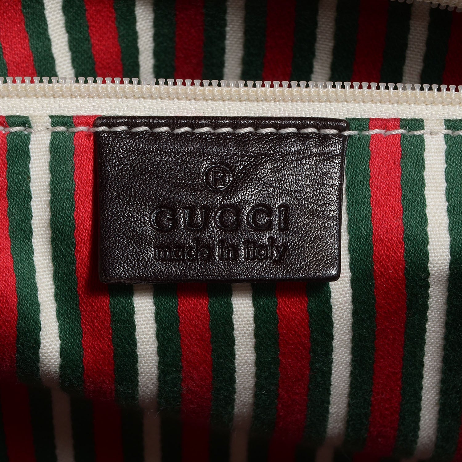 Gucci Monogram New Britt Medium Boston Brown 6 of 7
