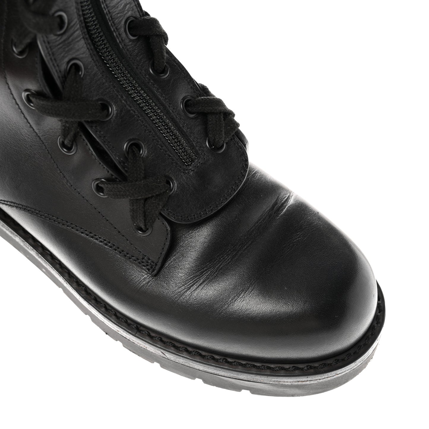 Calfskin XCombat 20/40mm Boots 40 Black