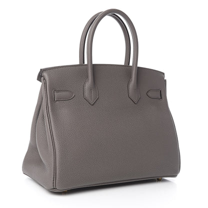 Hermes Togo Birkin 30 Etain 3 of 30