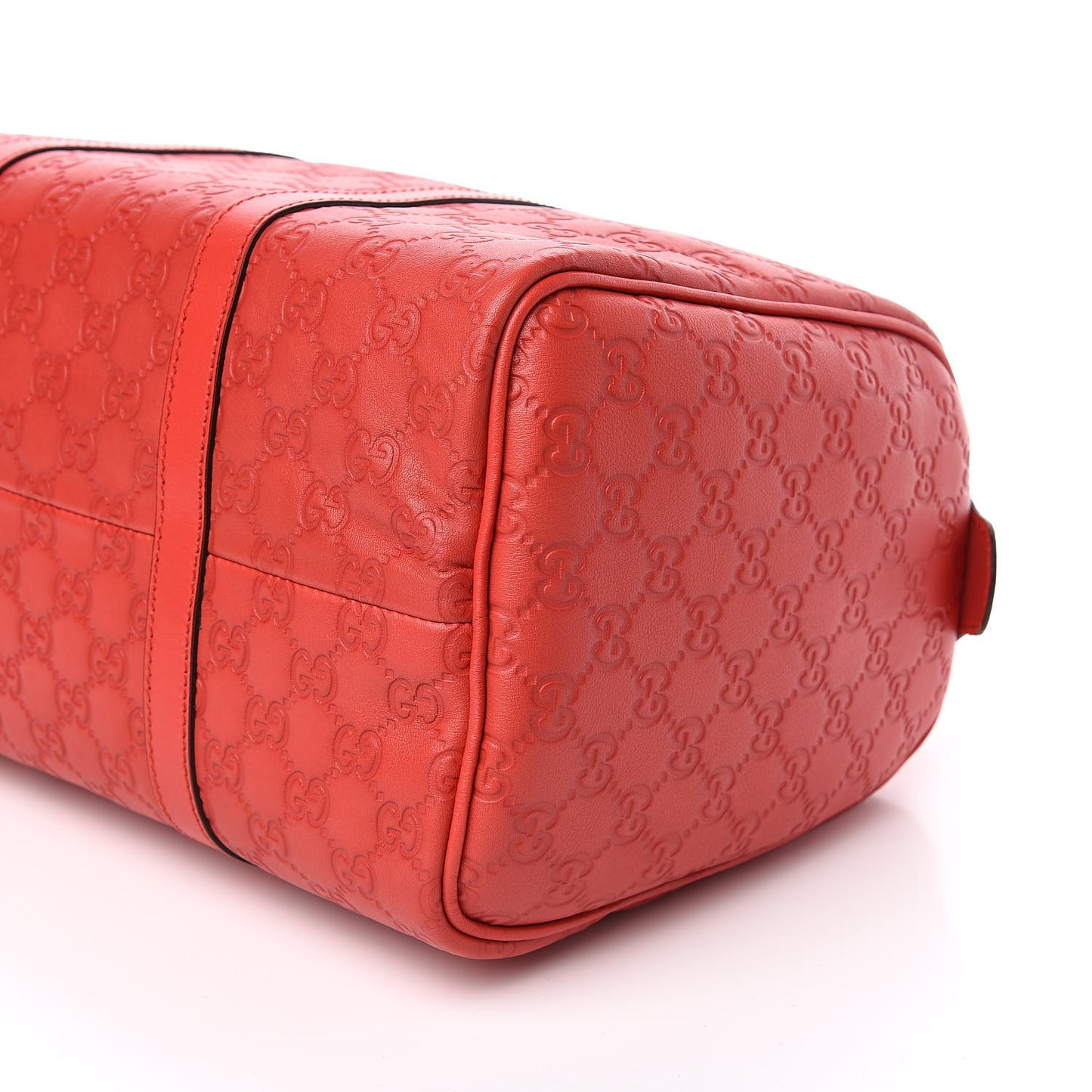 Guccissima Vitello Tender Medium Joy Boston Sporting Red