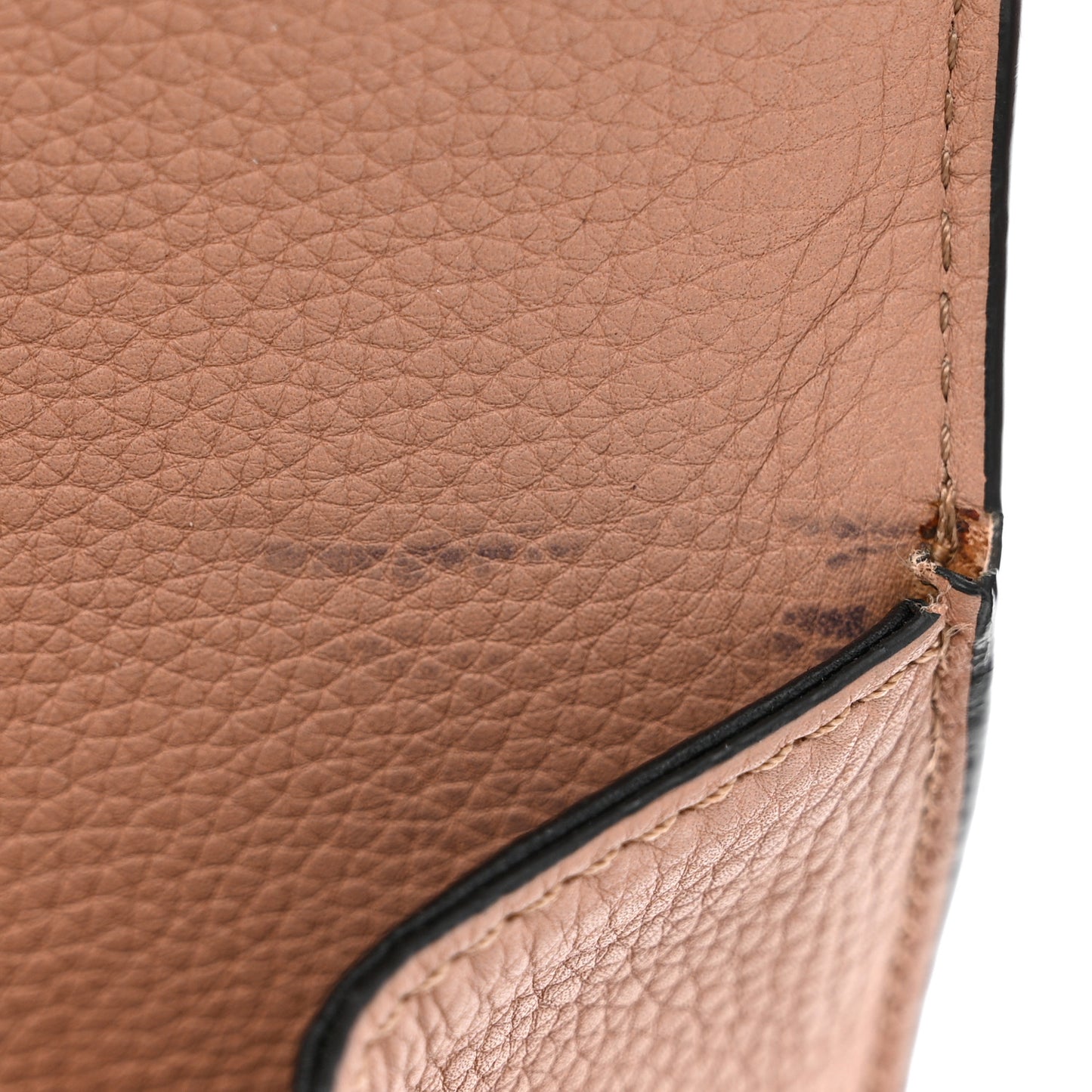 Grained Calfskin Medium Barcelona Shoulder Bag Blush