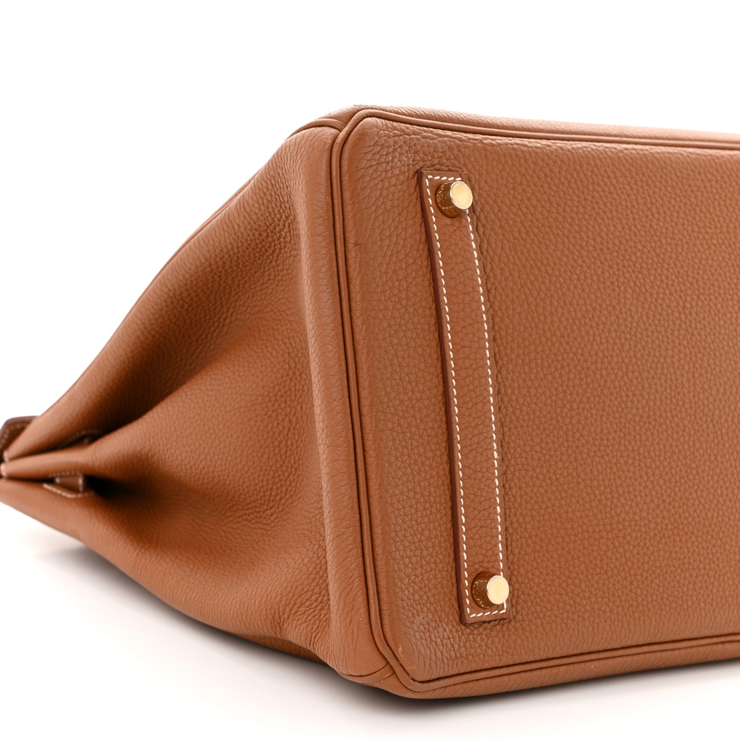 Togo Verso Birkin 35 Gold Geranium