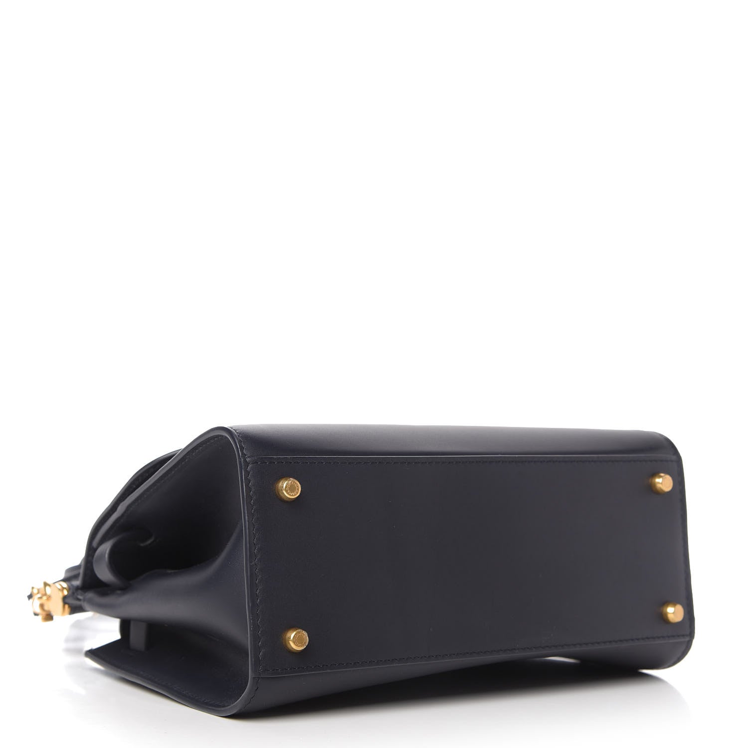 Dolce & Gabbana Vitello Morbido Small Sicily 58 Bag Dark Blue 4 of 9