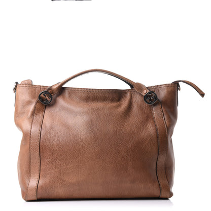 Gucci Pebbled Calfskin Medium Miss GG Top Handle Bag Light Cuir 1 of 14