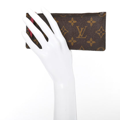 Louis Vuitton Monogram Josephine Wallet Zippered Insert Fuchsia 2 of 7