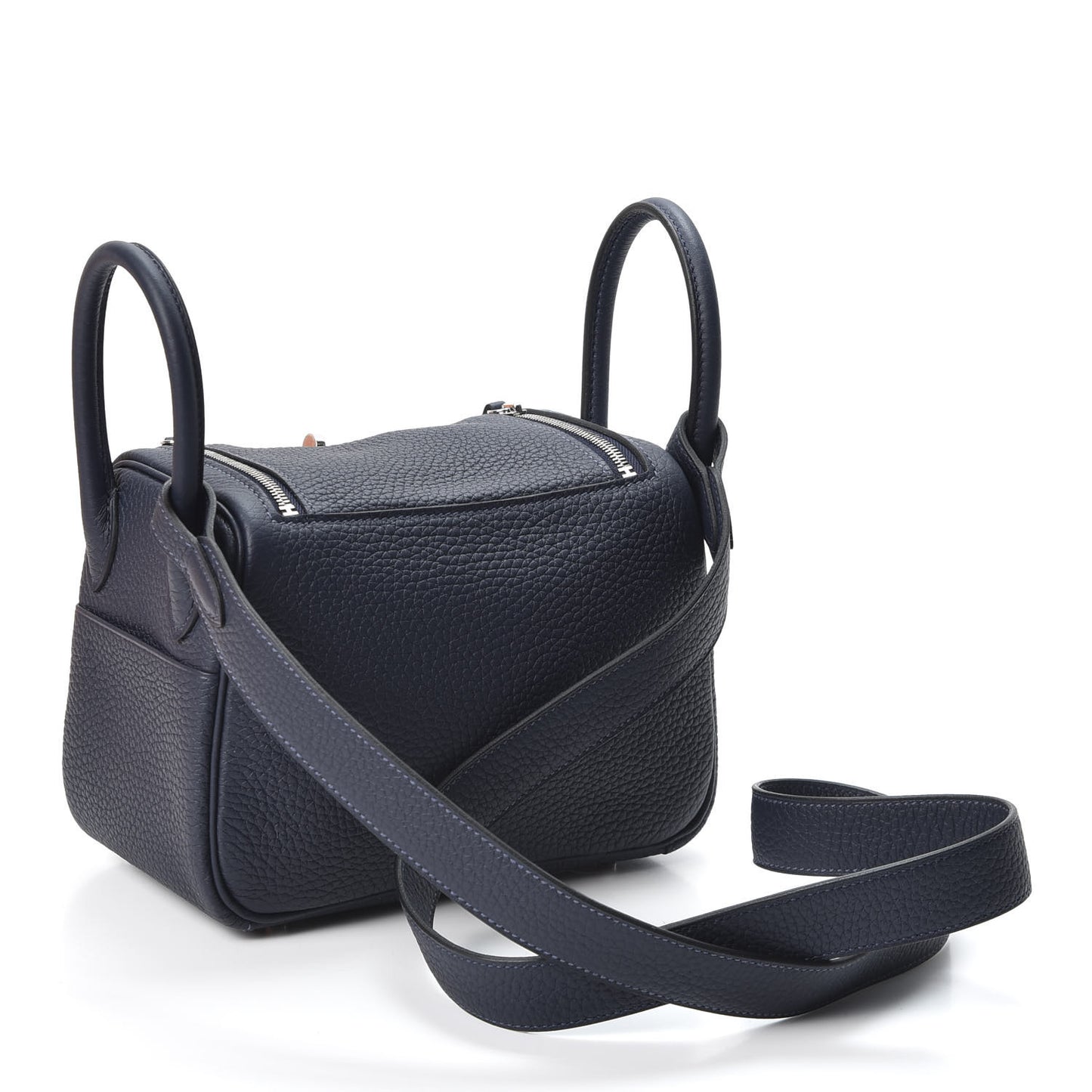 Taurillon Clemence Mini Lindy 20 Bleu Nuit