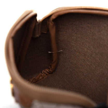 Christian Dior Honeycomb Cosmetic Case Brown 10 of 11