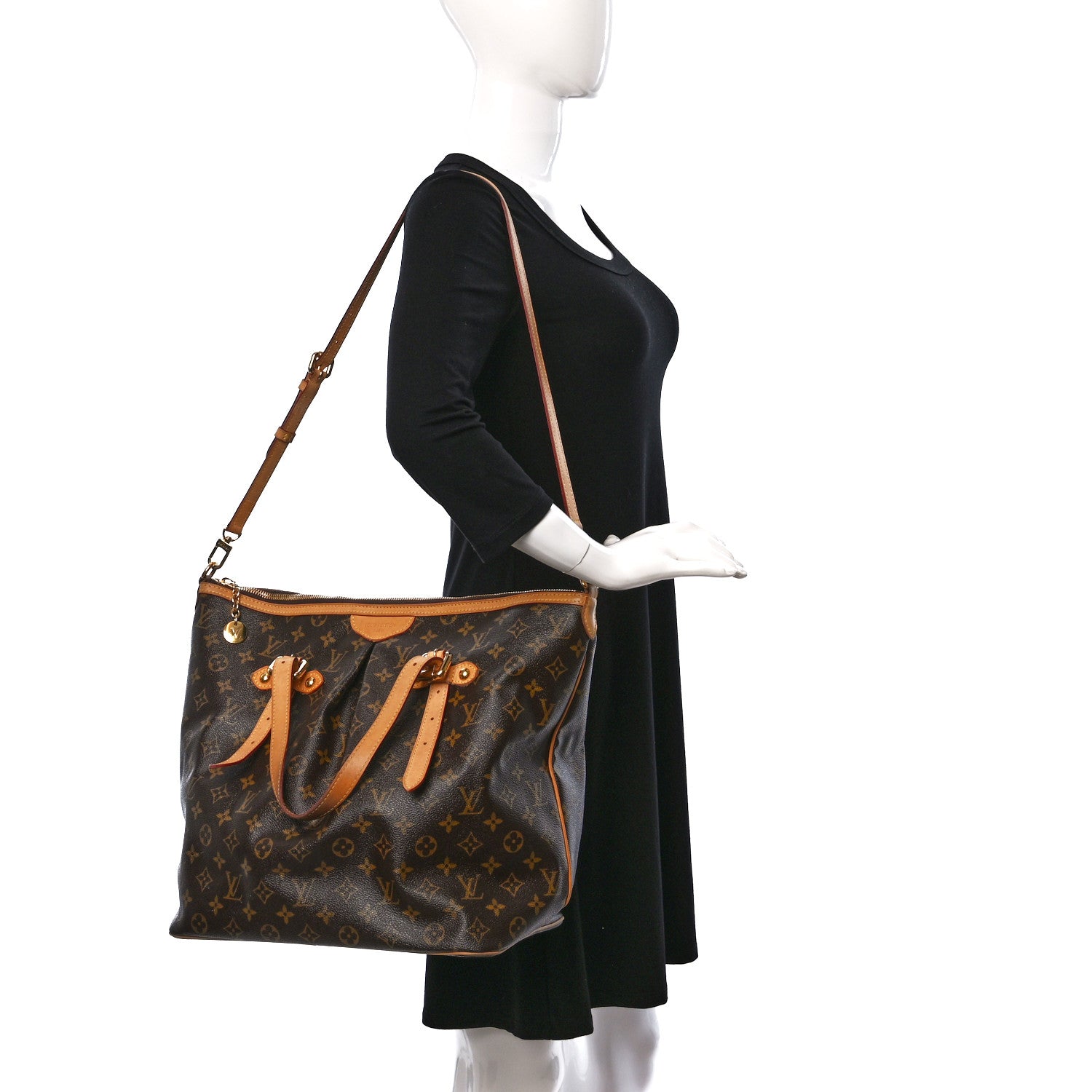 Louis Vuitton Monogram Palermo GM 2 of 12