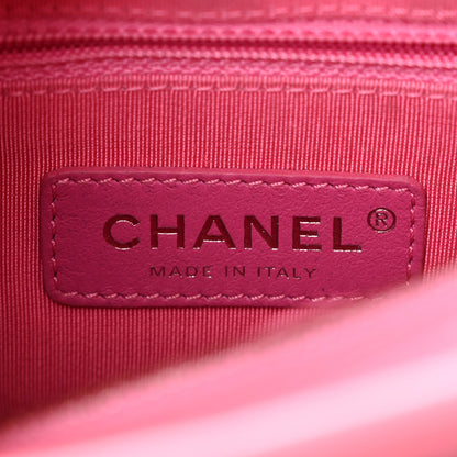 Chanel Tweed Calfskin Small Gabrielle Hobo Pink 6 of 17