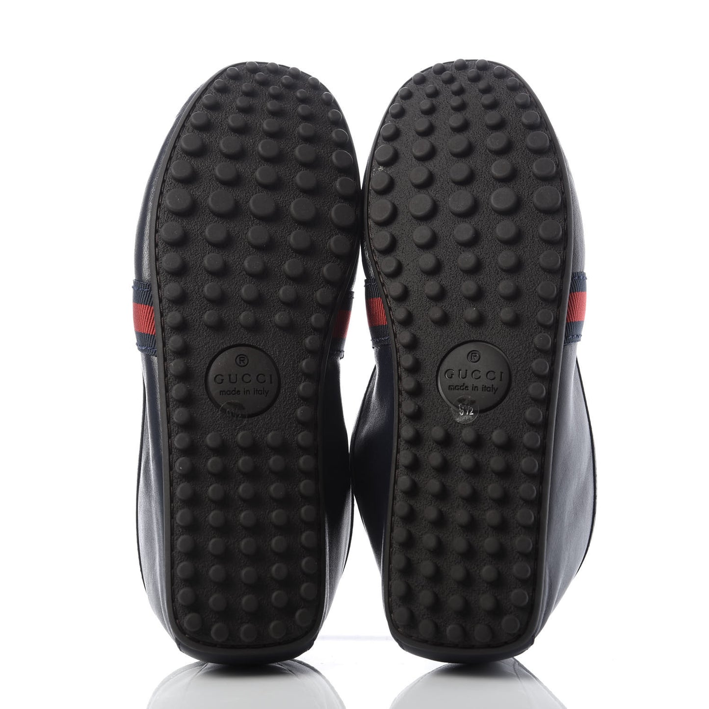 Nappa Web Mens Kanye Driver Loafers 9.5 Blue