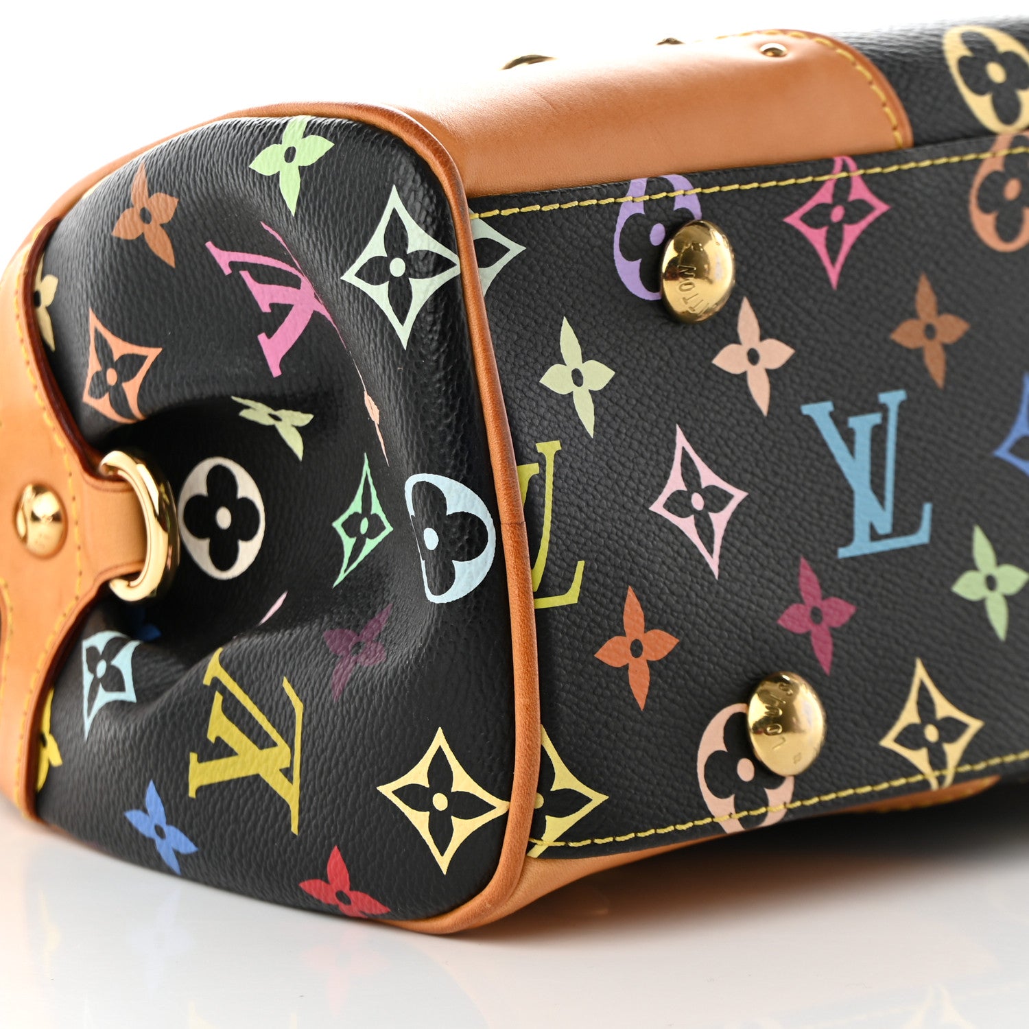 Louis Vuitton Monogram Multicolor Beverly MM Black 8 of 16