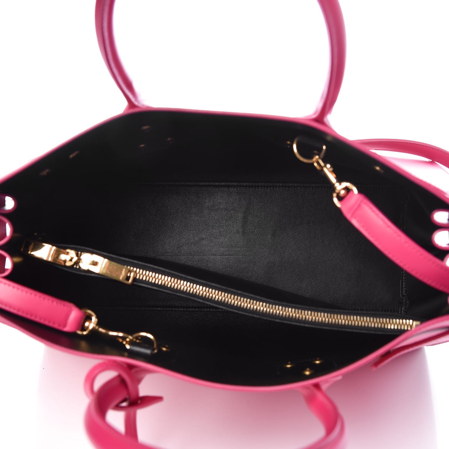 Calfskin Small Sac De Jour Lipstick Fuchsia