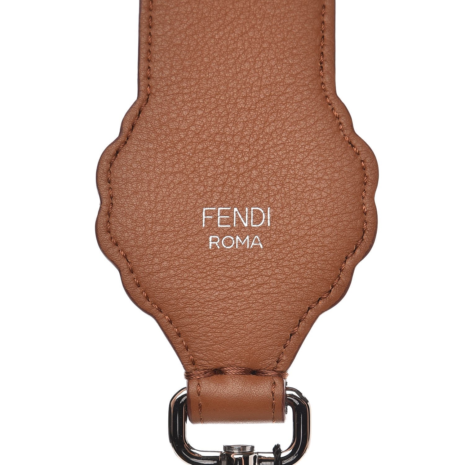 Fendi Velvet Fun Fair Mini Strap You Pink Brown Multicolor 4 of 5