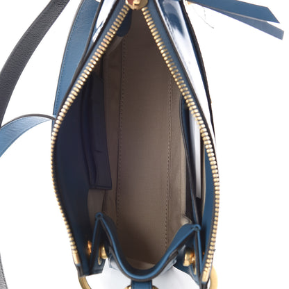 Chloe Glossy Lambskin Small Roy Bag Vinyl Blue 7 of 8