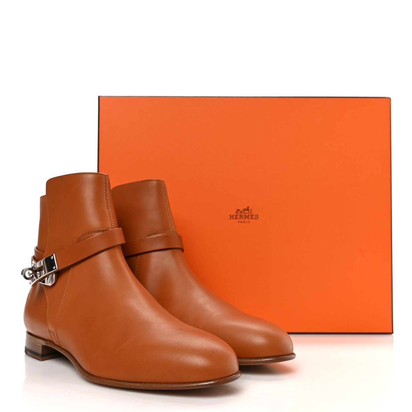 Calfskin Neo Low Boots 40 Natural