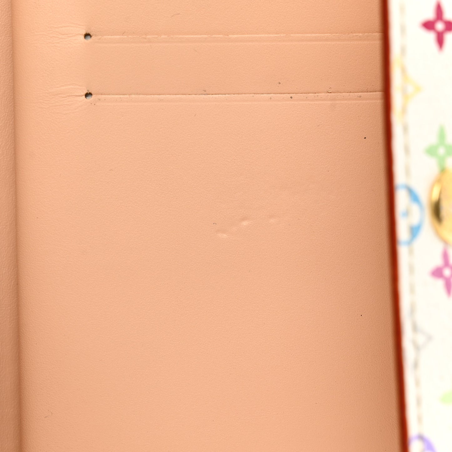 Monogram Multicolor Alexandra Wallet White