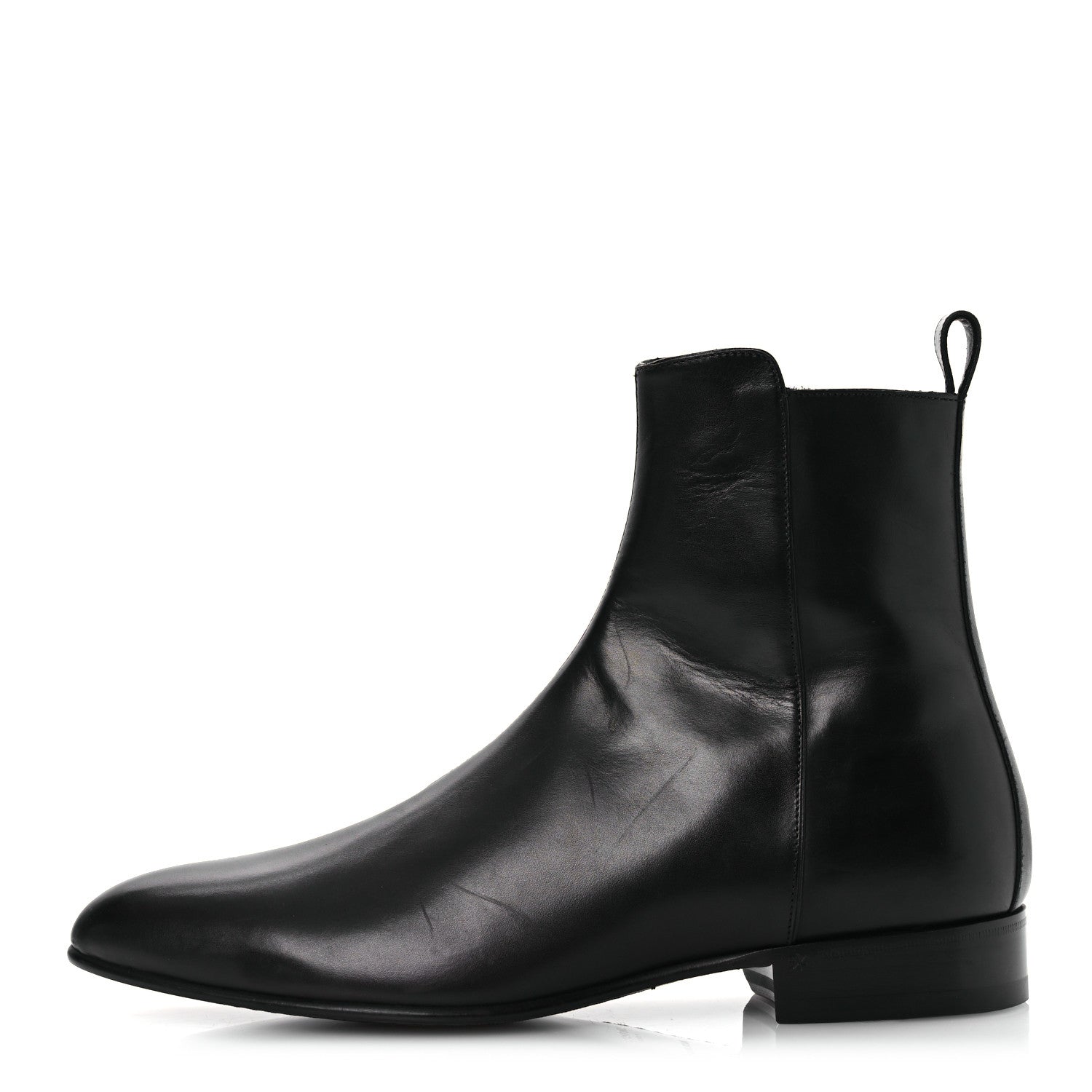 Saint Laurent Calfskin Mens Eli 25 Bootie 43 Black 1 of 12