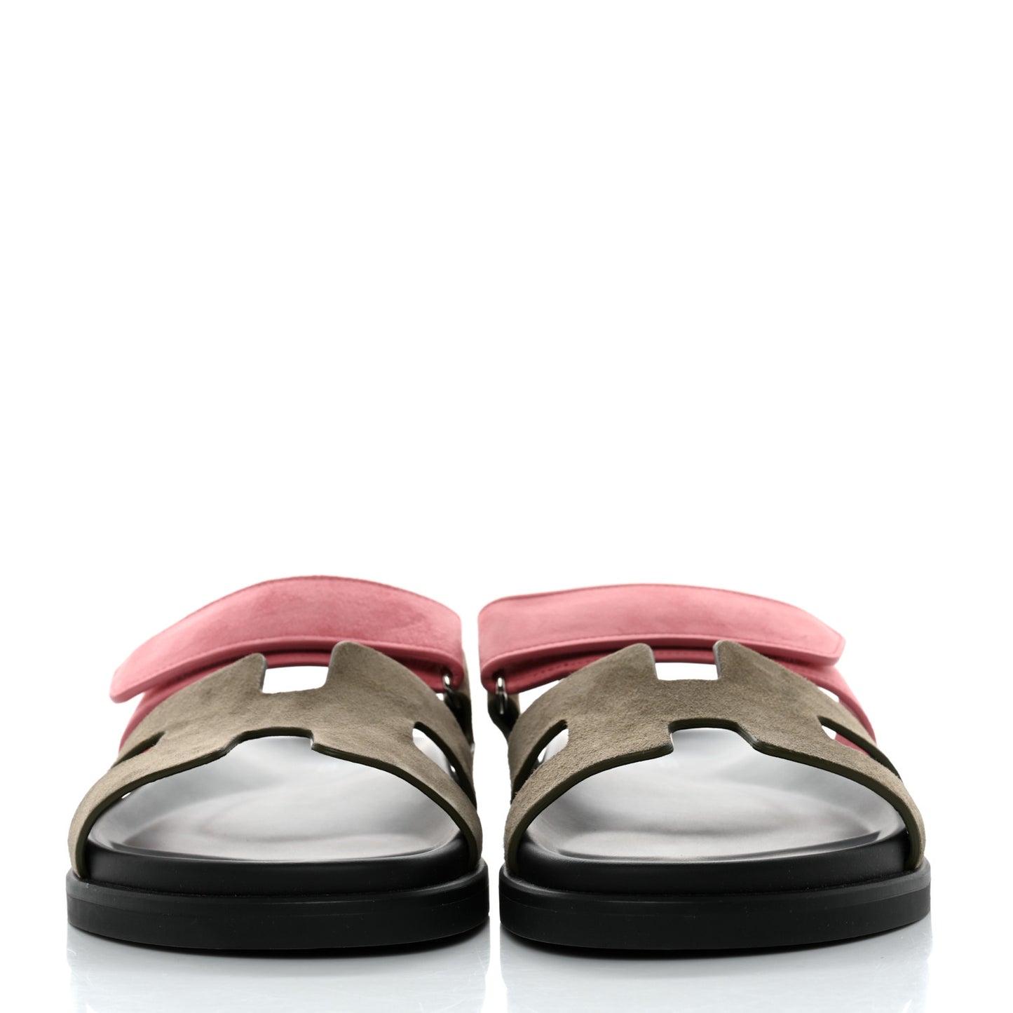Suede Goatskin Womens Chypre Sandals 38 Toundra Rose Du Desert