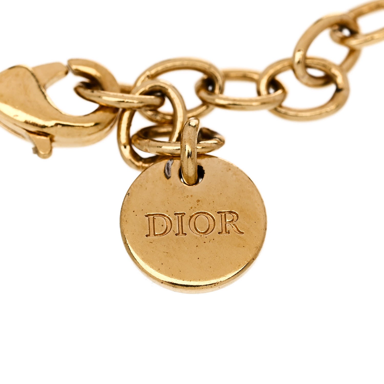 Christian Dior Metal Pearl Dio(r)evolution Bracelet Gold 4 of 5