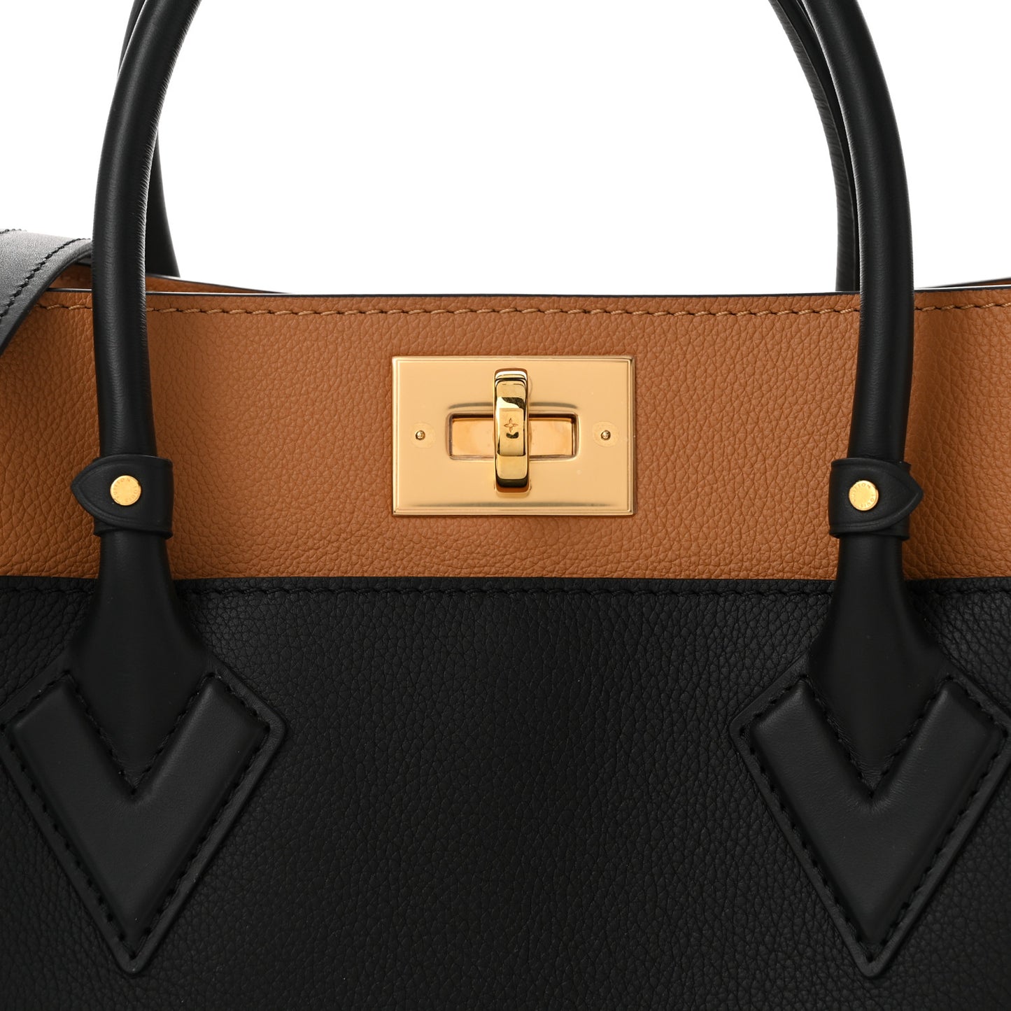 Calfskin Monogram On My Side Black