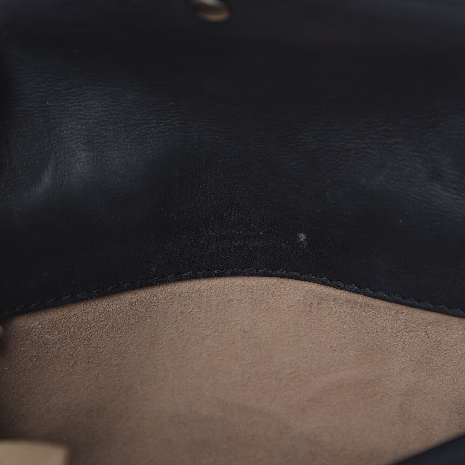 Gucci Suede Super Mini Dionysus Shoulder Bag Black 8 of 9
