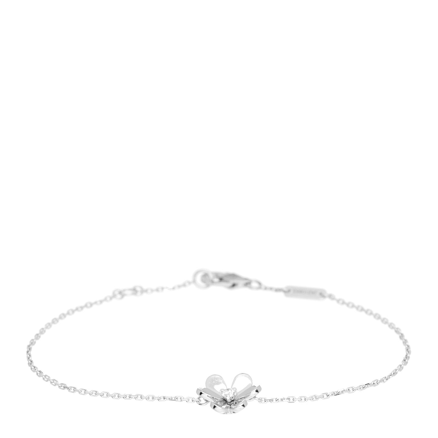 18K White Gold Diamond Mini Frivole Bracelet