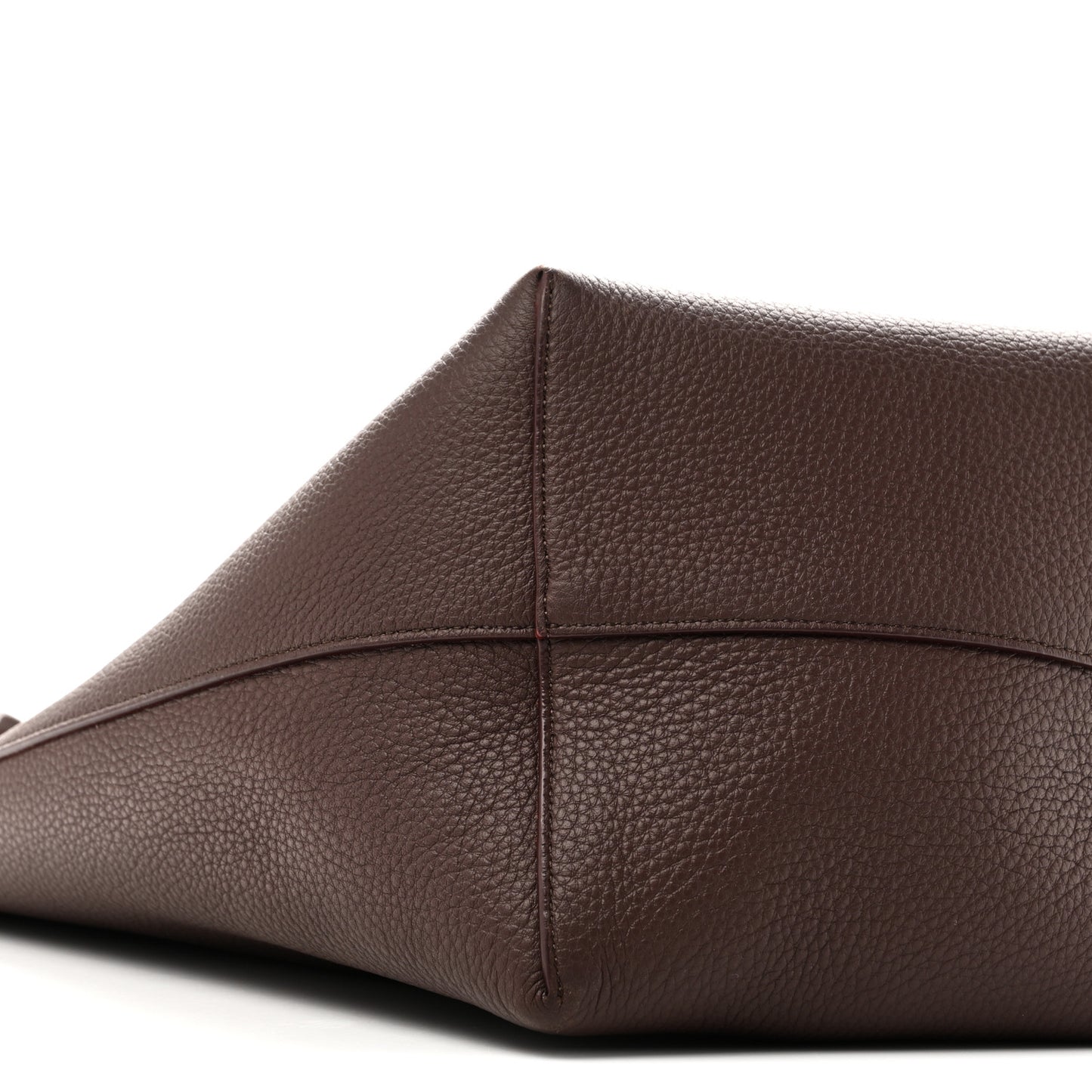 Grained Calfskin Medium N/S Park Tote Acajou