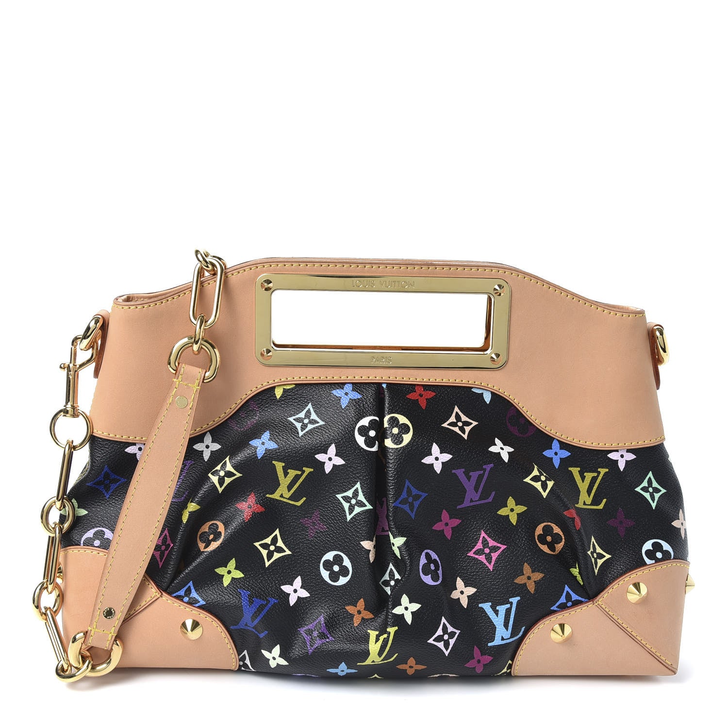 Louis Vuitton Monogram Multicolor Judy MM Black 1 of 8