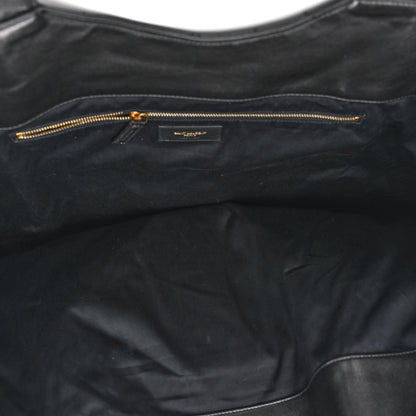 Saint Laurent SAINT LAURENT Lambskin Quilted Maxi Icare Shopping Tote Black 5 of 9