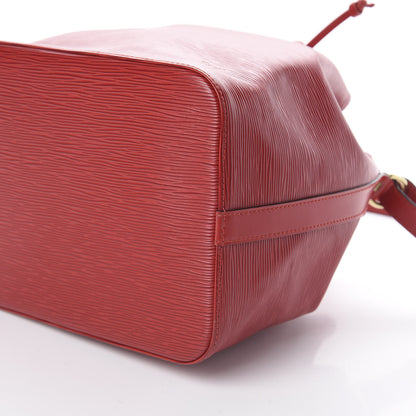 Louis Vuitton Epi Petit Noe Castillan Red 6 of 8