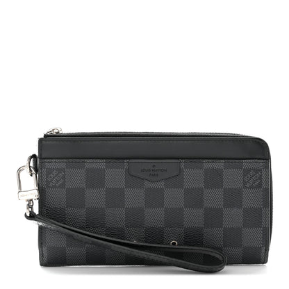 Louis Vuitton Damier Graphite Dragonne Zippy Wallet 1 of 11