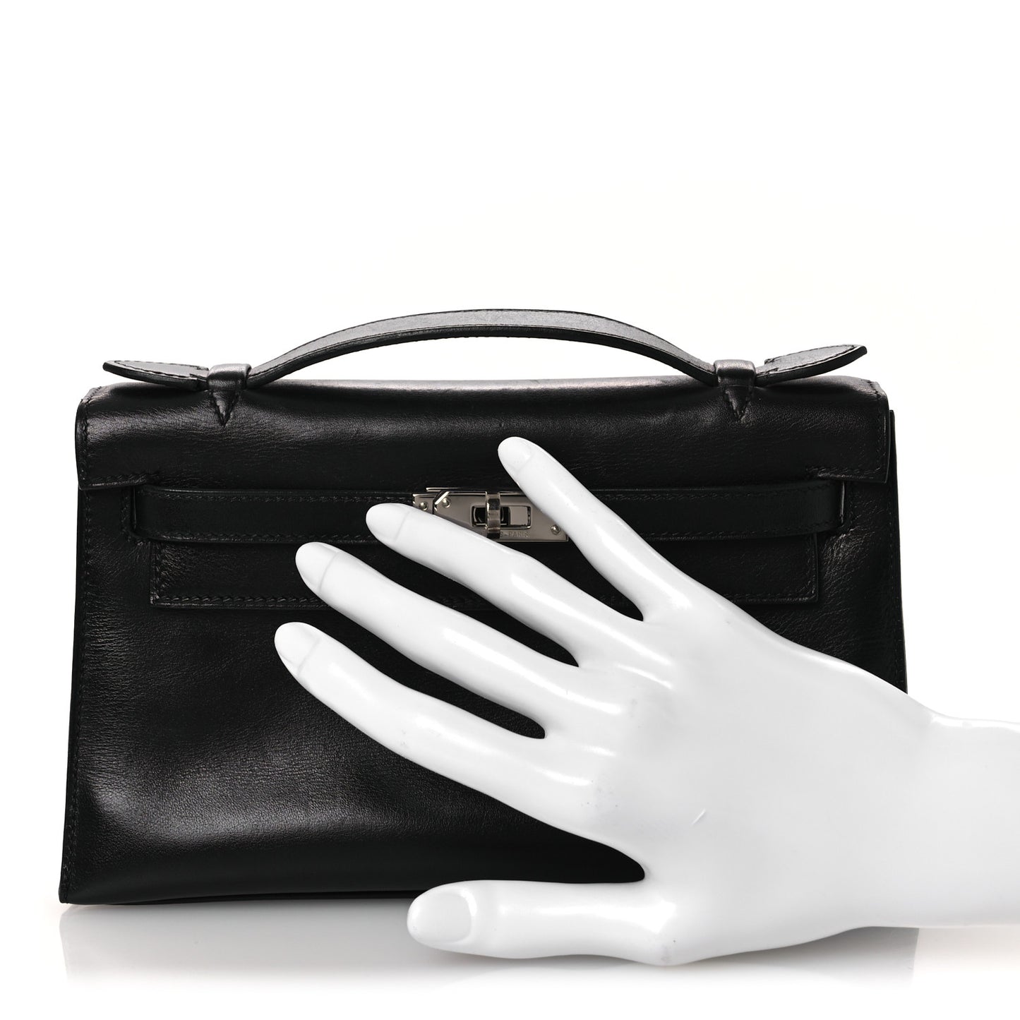 Evercalf Kelly Pochette Clutch Black