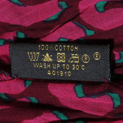 Louis Vuitton Cotton Leopard Pareo Rouge Fauviste 4 of 6