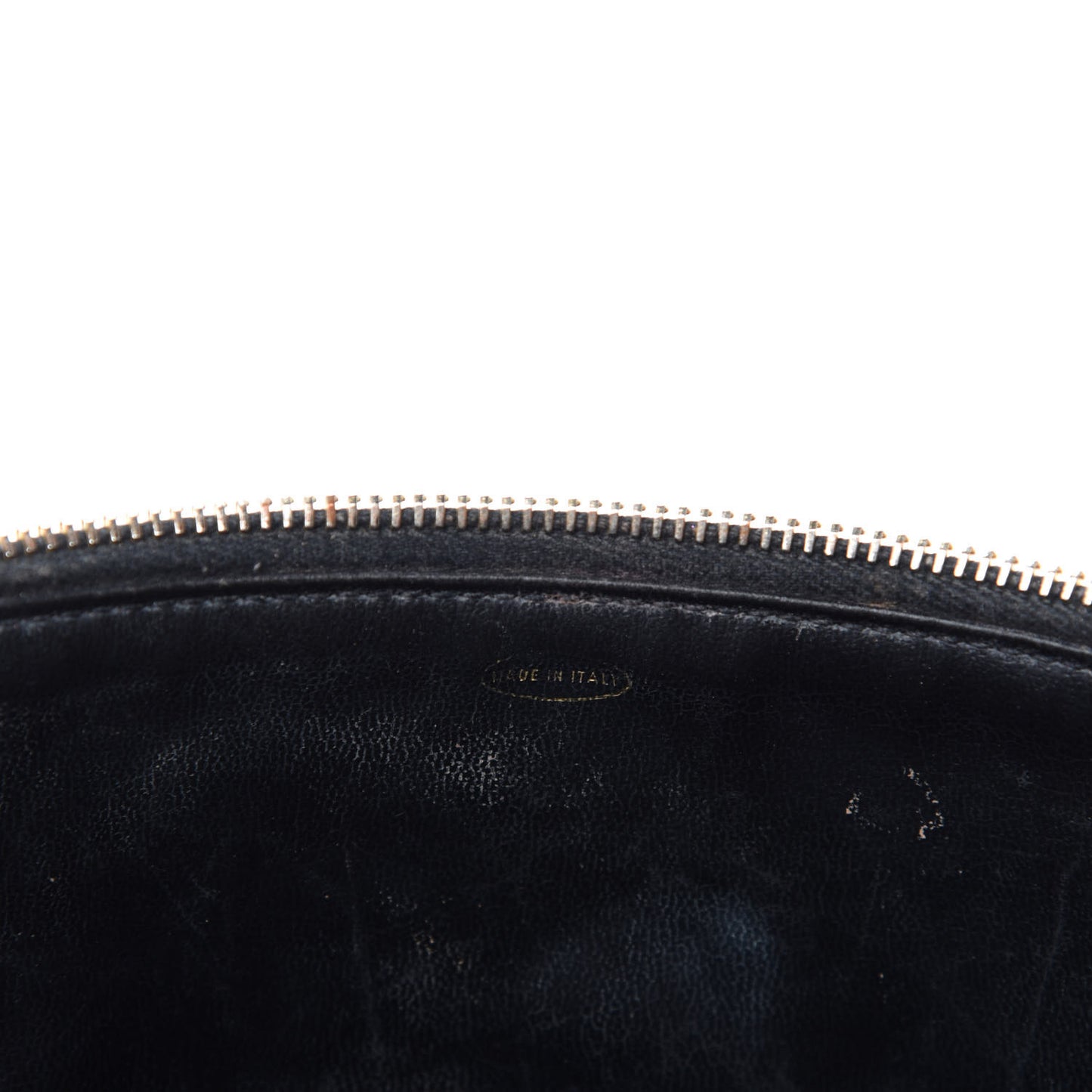 Lambskin Vanity Cosmetic Case Black
