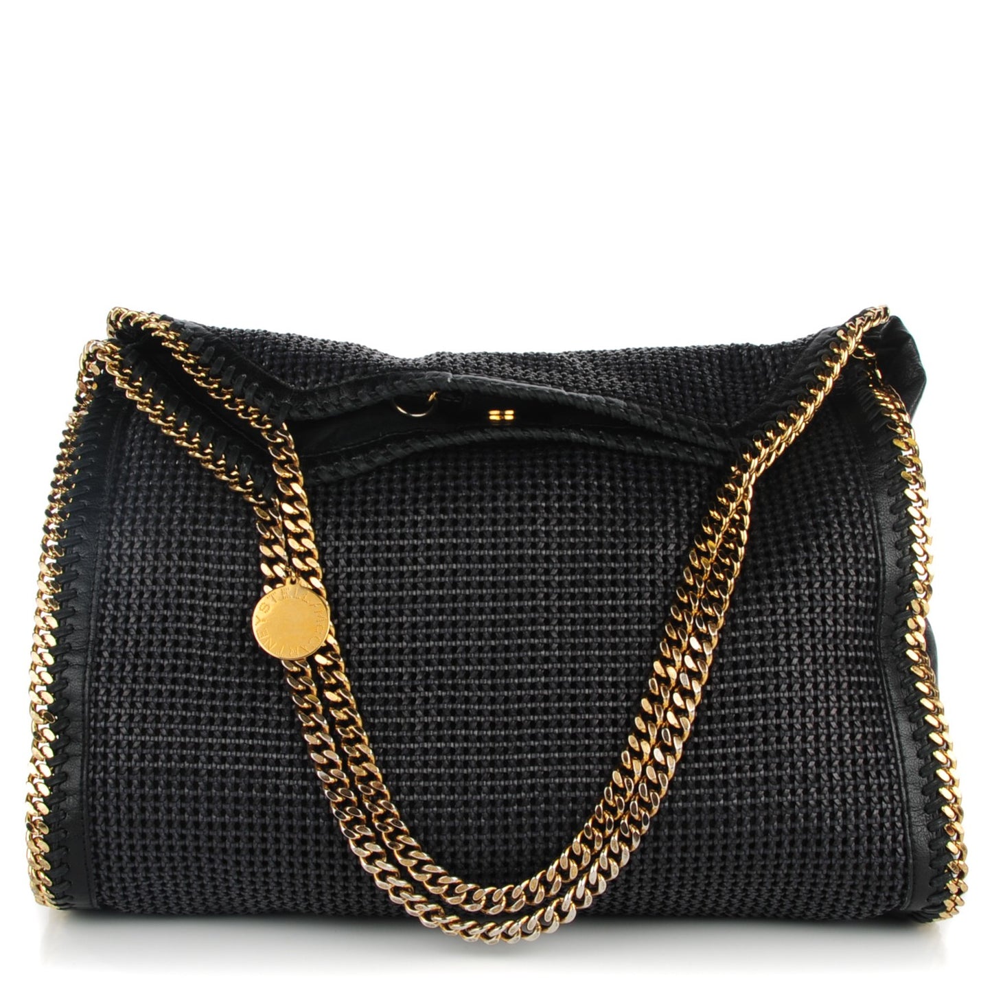 Woven Falabella Tote Black