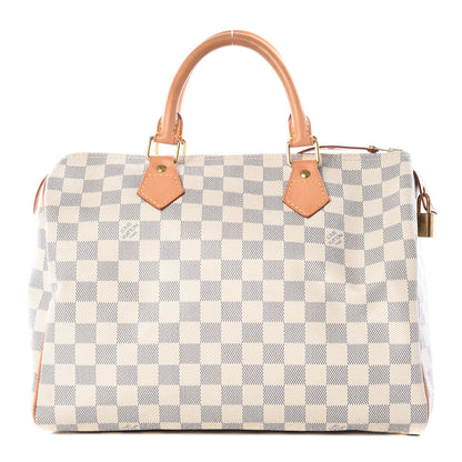 Louis Vuitton Damier Azur Speedy 30 1 of 10