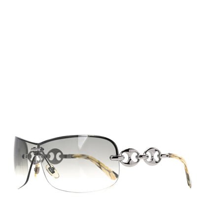 Gucci Semi Rimless Gradient Marina Chain Sunglasses GG2772/S Silver 1 of 6