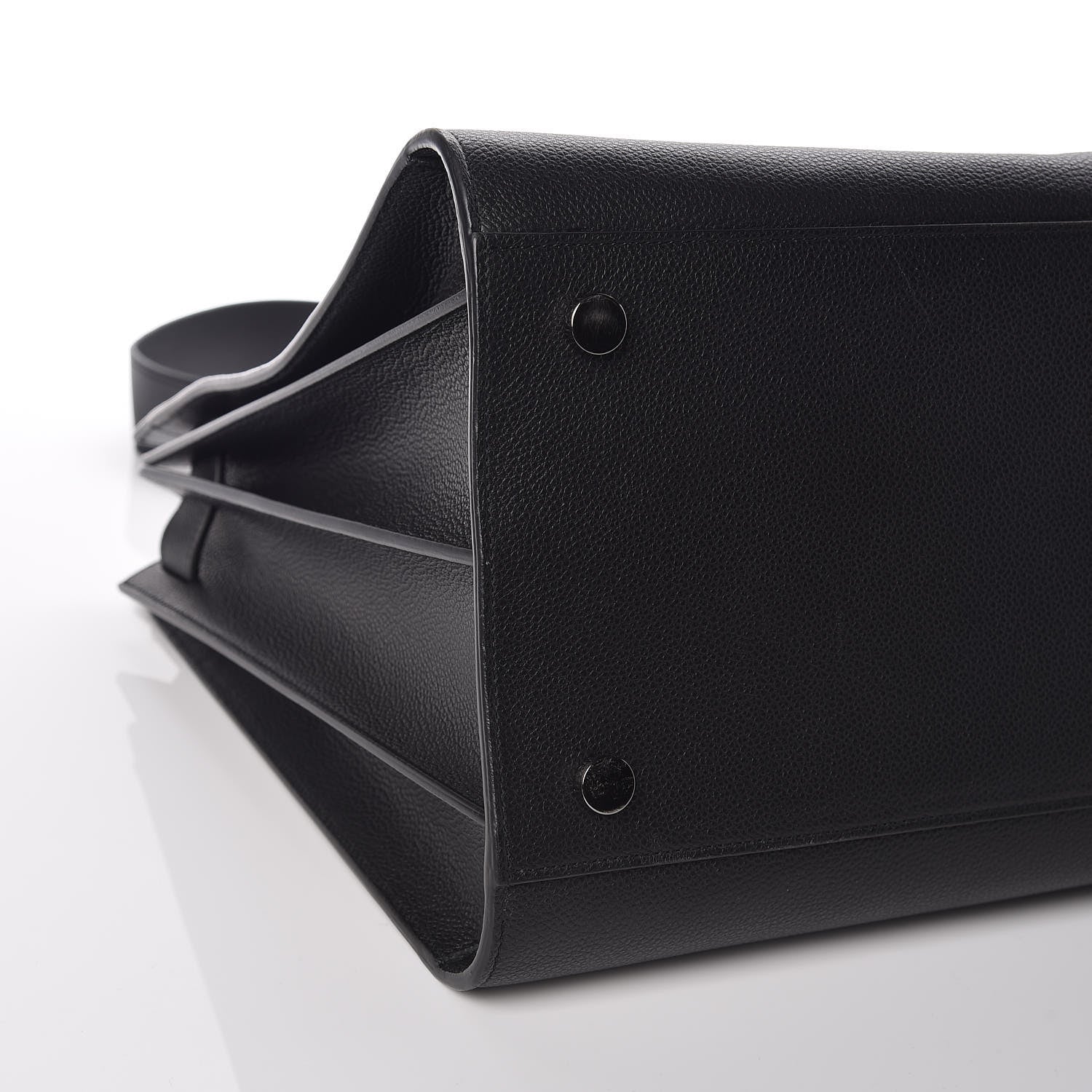 Saint Laurent Grained Calfskin Large Sac De Jour Carryall Black 6 of 13