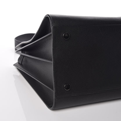 Saint Laurent Grained Calfskin Large Sac De Jour Carryall Black 6 of 13