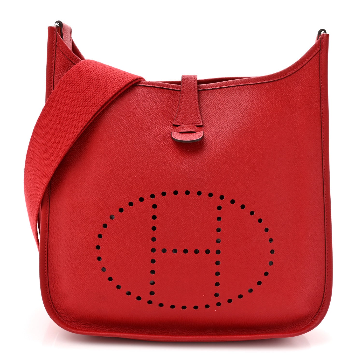 Hermes Epsom Evelyne III PM Rouge Casaque 1 of 13