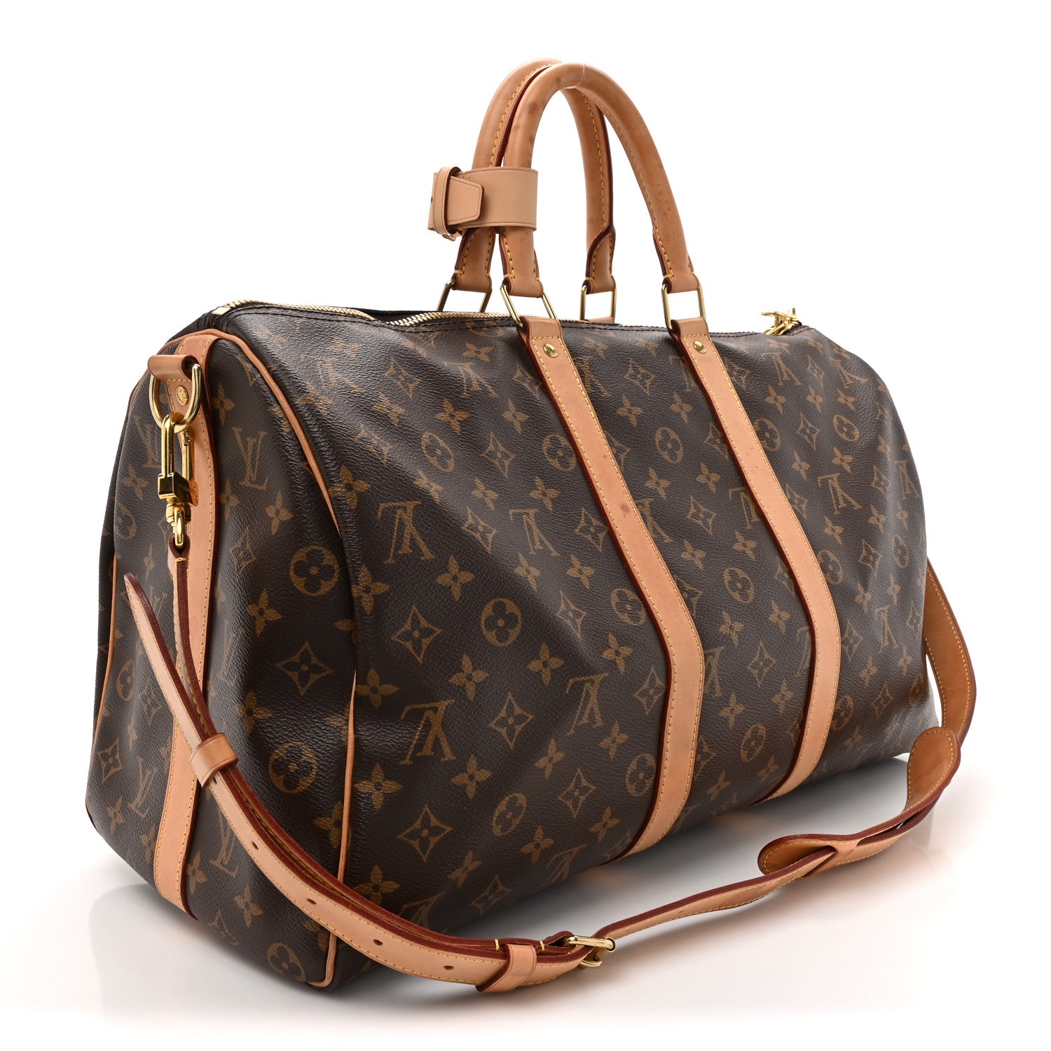 Louis Vuitton Monogram Keepall Bandouliere 45 3 of 22