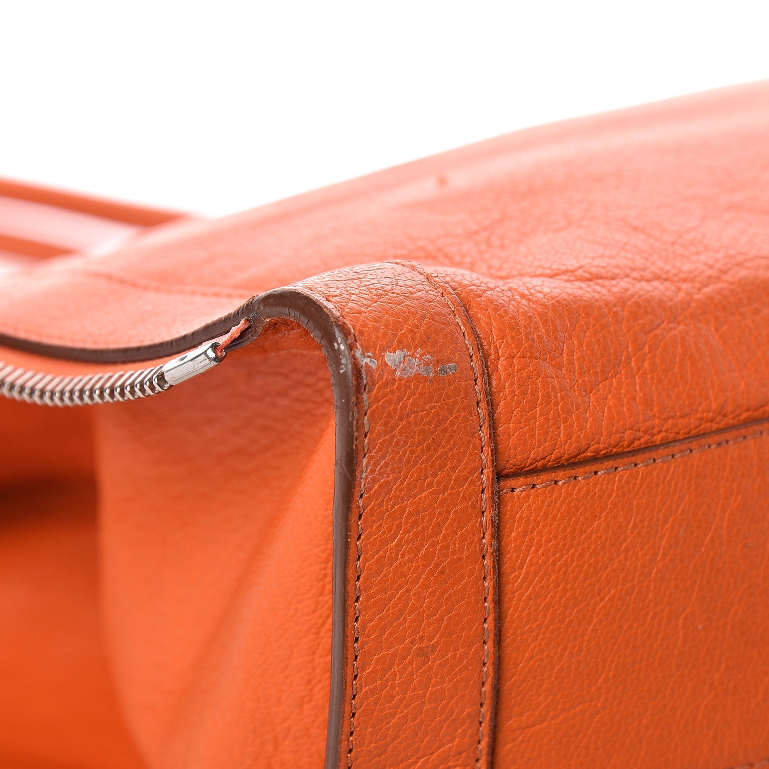 Givenchy Grained Goatskin Antigona Zippered Tote Orange 14 of 44
