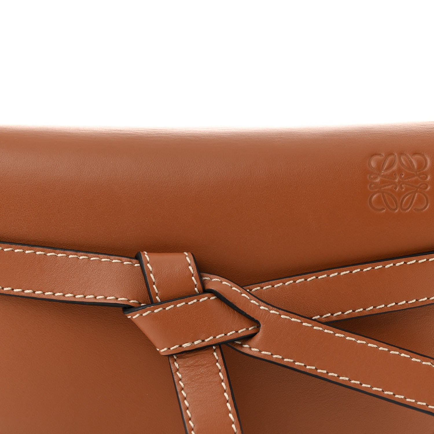 Loewe Calfskin Mini Gate Belt Bag Tan 7 of 12